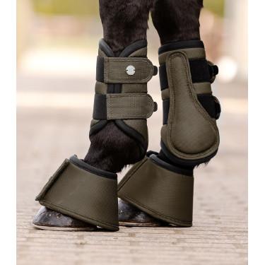 Waldhausen Comfort Fit springschoenen Bruin groen