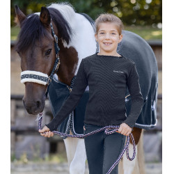 Waldhausen Lucky fleece deken Nachtblauw