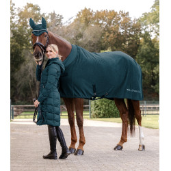 Fleece deken Waldhausen Nepal Petrolblauw Fleece deken Waldhausen Nepal Petrolblauw