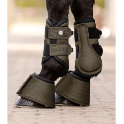 Dressuurbeschermers Waldhausen Comfort Fit Bruin groen