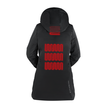 ELT Comfort Heart verwarmde parka Zwart ELT Comfort Heart verwarmde parka Zwart