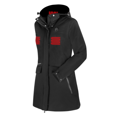 ELT Comfort Heart verwarmde parka Zwart ELT Comfort Heart verwarmde parka Zwart
