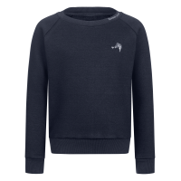 ELT Lucky Marla kindertrui met ronde hals Diepblauw ELT Lucky Marla kindertrui met ronde hals Diepblauw