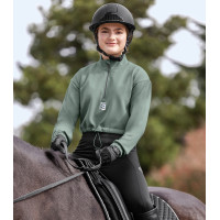 Technische trui ELT Amelie kind Zilverkleurig blauw Technische trui ELT Amelie kind Zilverkleurig blauw