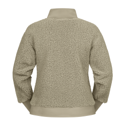 Fleecejas ELT Riverside dames Grijsbeige