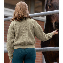 Kinderfleecevest ELT Teddy Alba Grijsbeige