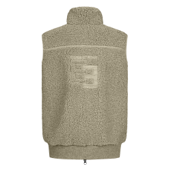 Mouwloos vest ELT fleece Teddy Alma kind Grijsbeige