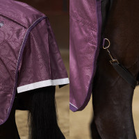 Paddockdeken Imperial Riding Super-dry 50gr Vijg Violet