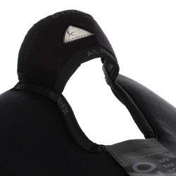 Geheugenschuim schokdemper pad Piuma Acavallo Zwart / wit Geheugenschuim schokdemper pad Piuma Acavallo Zwart / wit