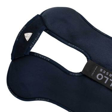 Geheugenschuim schokdemper pad Piuma Acavallo Blauw / natuurlijk