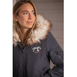 Bombers Pénélope Lyon Marine glitter Blauw