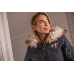 Bombers Pénélope Lyon Marine glitter Blauw