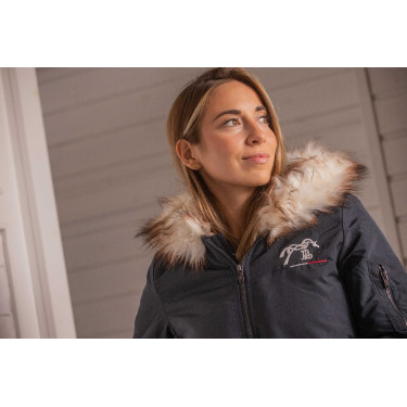 Bombers Pénélope Lyon Marine glitter Blauw