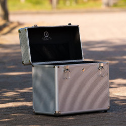 Imperial Riding Basic Slim Line poetkist Zilver