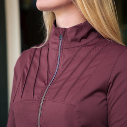 Vest Imperial Riding Amal dames Vijg Violet