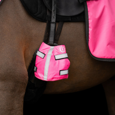 Teendekken voor stijgbeugels Imperial Riding Reflective per 2 Roze
