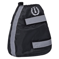 Teendekken voor stijgbeugels Imperial Riding Reflective per 2 Zwart