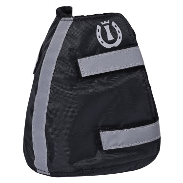 Teendekken voor stijgbeugels Imperial Riding Reflective per 2 Zwart