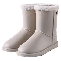 Imperial Riding stal­schoenen met bont dames Crème Beige