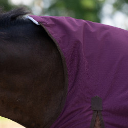 Buitendeken Imperial Riding Customized High Neck fleece Bordeaux / lichtbruin Buitendeken Imperial Riding Customized High Neck fleece Bordeaux / lichtbruin