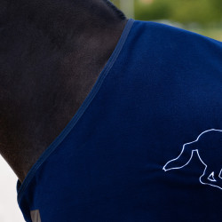 HV Polo Basic fleecedeken Marine Marineblauw HV Polo Basic fleecedeken Marine Marineblauw