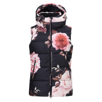 Mouwloze donzen bodywarmer Imperial Riding Flora dames Bloemenprint Motieven Mouwloze donzen bodywarmer Imperial Riding Flora dames Bloemenprint Motieven