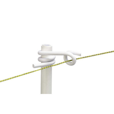 Varkensstaart isolator Ø 12 mm Beaumont per 50 Varkensstaart isolator Ø 12 mm Beaumont per 50