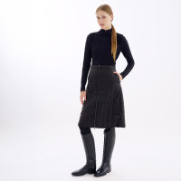 Gewatteerde rok Euro-Star Amber dames Zwart