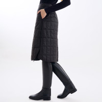 Gewatteerde rok Euro-Star Amber dames Zwart