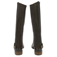 Mini-chaps Equithème leer Zwart