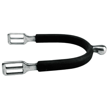 Feeling Polo roestvrijstalen sporen met rubber omhuld Feeling Polo roestvrijstalen sporen met rubber omhuld