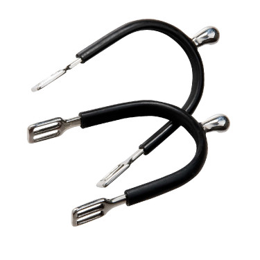 Feeling Polo roestvrijstalen sporen met rubber omhuld Feeling Polo roestvrijstalen sporen met rubber omhuld