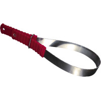 RVS zweetmes glad/gekarteld...