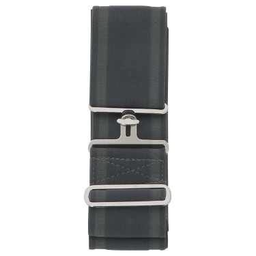 Elastische effen dekensingel Grijs