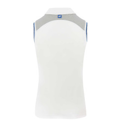 Mouwloze damespolo Equit'M Wit