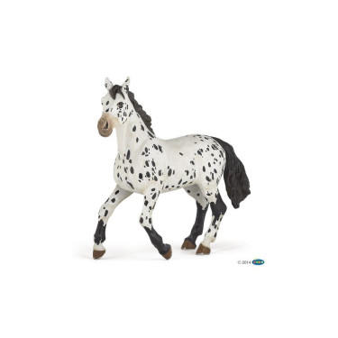 Zwarte Appaloosa-figuur Papo Zwarte Appaloosa-figuur Papo