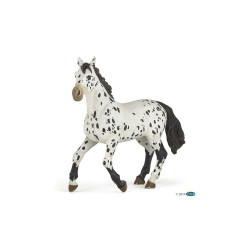 Zwarte Appaloosa-figuur Papo Zwarte Appaloosa-figuur Papo