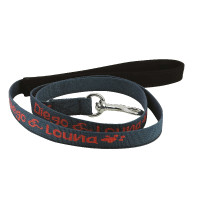 Laat nylon Diego & Louna voor hond Antraciet Grijs Laat nylon Diego & Louna voor hond Antraciet Grijs