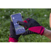 Handschoenen Equithème Knit digital Zwart / marine Marineblauw Handschoenen Equithème Knit digital Zwart / marine Marineblauw