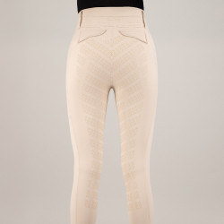 Dames rijbroek Imperial Riding Fairytale FullGrip Grijs / zand