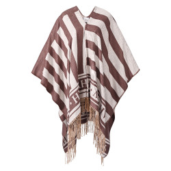 Poncho HV Polo Shelly Hout Beige