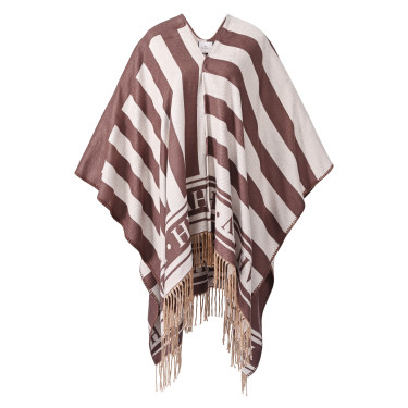 Poncho HV Polo Shelly Hout Beige