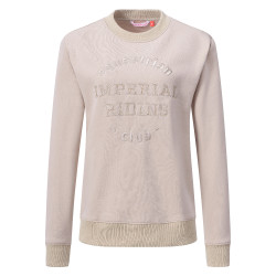 Trui Imperial Riding Joyce dames Grijs / zand