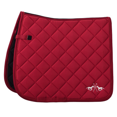 HV Polo Celia Club Dressuur zadeldek Rode roos Roze HV Polo Celia Club Dressuur zadeldek Rode roos Roze
