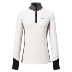 HV Polo Lavinia top dames Ivoor Beige