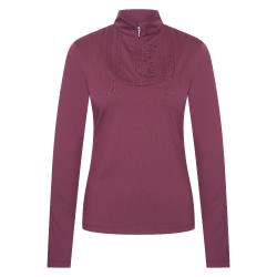Imperial Riding Alinda dames top Vijg Violet