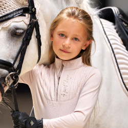 Top Imperial Riding Alinda kinderen Grijs / zand Top Imperial Riding Alinda kinderen Grijs / zand
