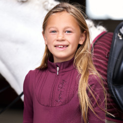 Top Imperial Riding Alinda kinderen Vijg Violet