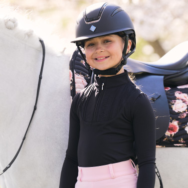Top Imperial Riding Alinda kinderen Zwart Top Imperial Riding Alinda kinderen Zwart