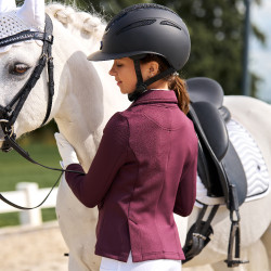 Wedstrijdjasje Imperial Riding Basic kids Vijg Violet